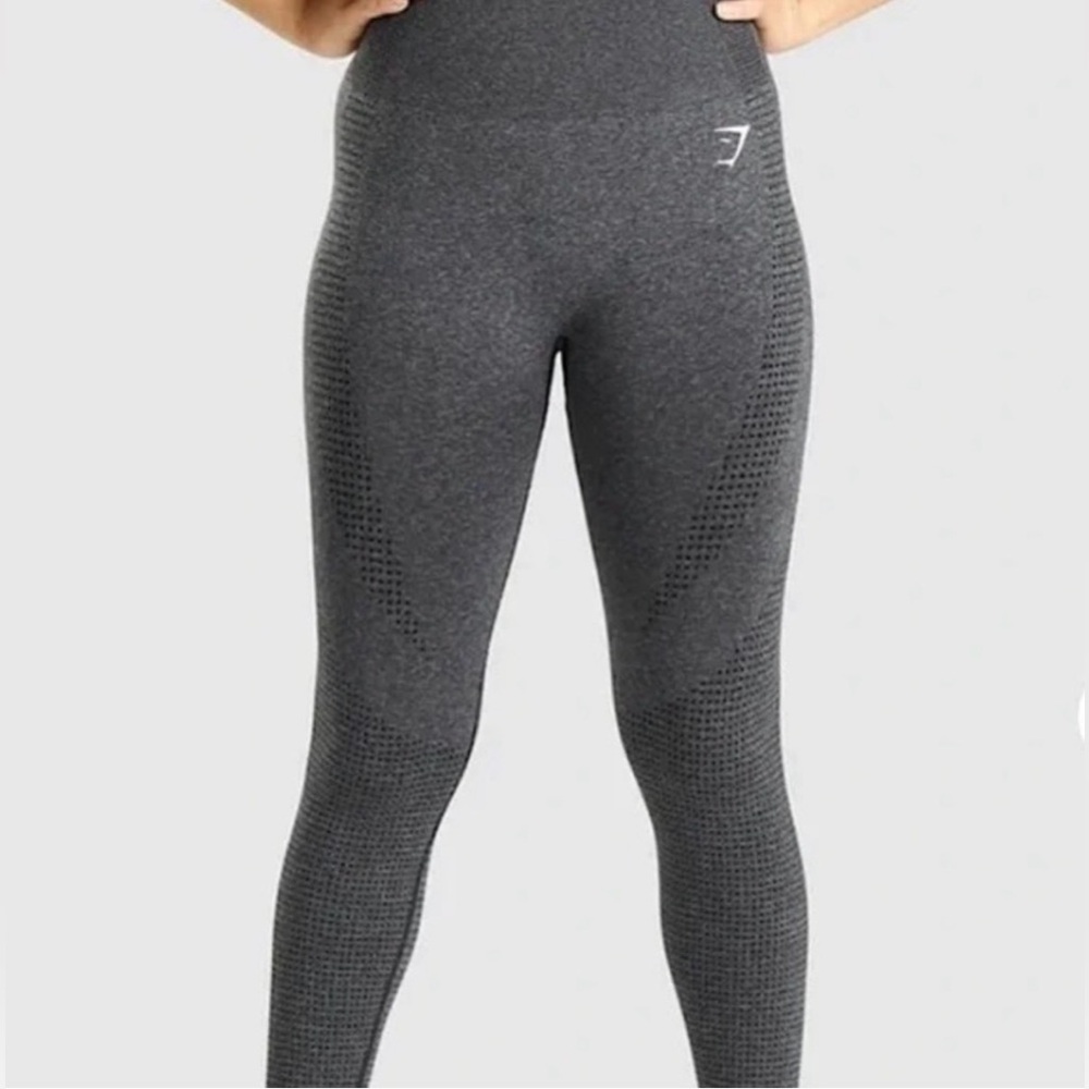 Gymshark Charcoal Seamless Leggings